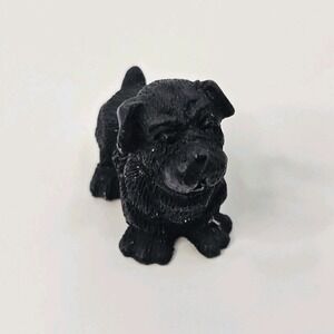 Vtg‎ Miniature Dog Figurine, 1990's
